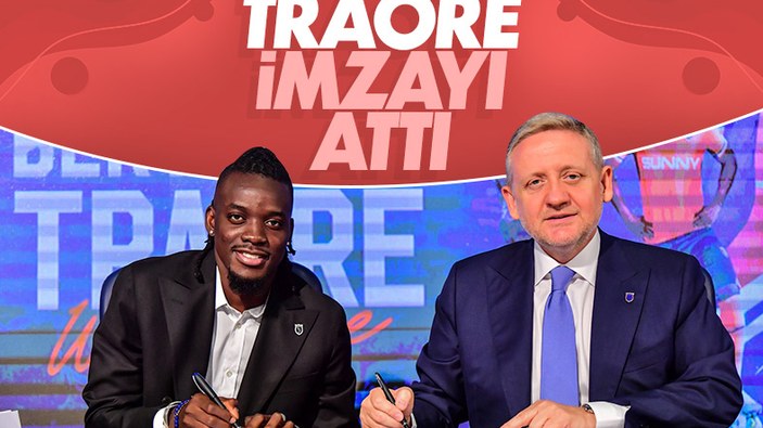Bertrand Traore, Başakşehir ile sözleşme imzaladı
