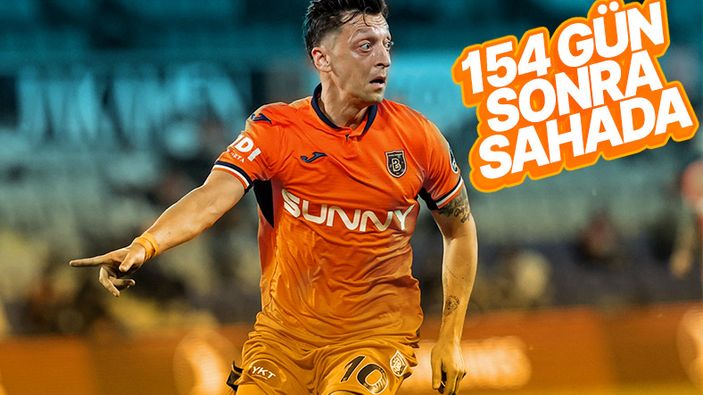 Mesut Özil, Başakşehir ile ilk maçına çıktı