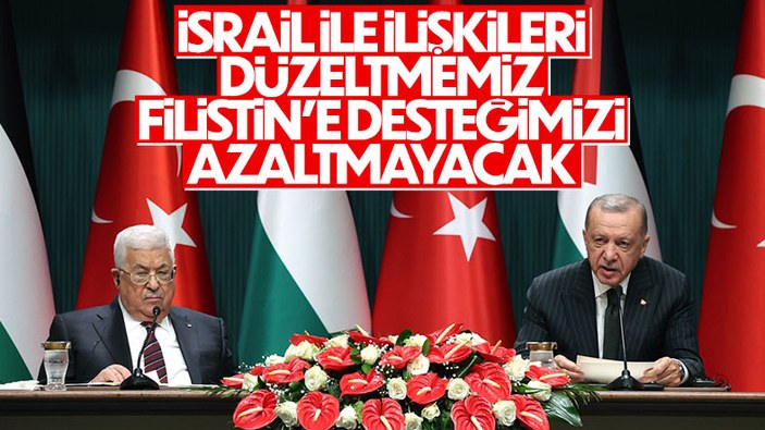 Cumhurbaşkanı Erdoğan'dan net Filistin mesajı