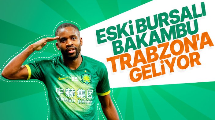 Trabzonspor'da gündem Cedric Bakambu