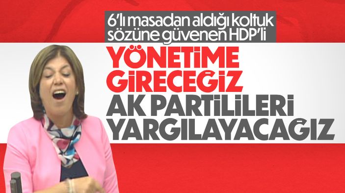 HDP’li Meral Danış'tan hükümete tehdit