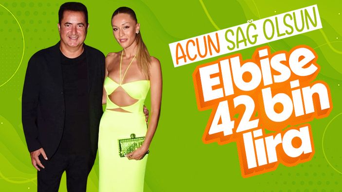Ayça Çağla Altunkaya’nın fosforlu elbisesinin fiyatı