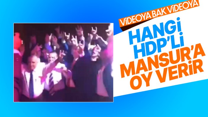 Mansur Yavaş'ın 'PKK'nın p.çleri' sözleriyle oynadığı Ankara havası görüntüleri