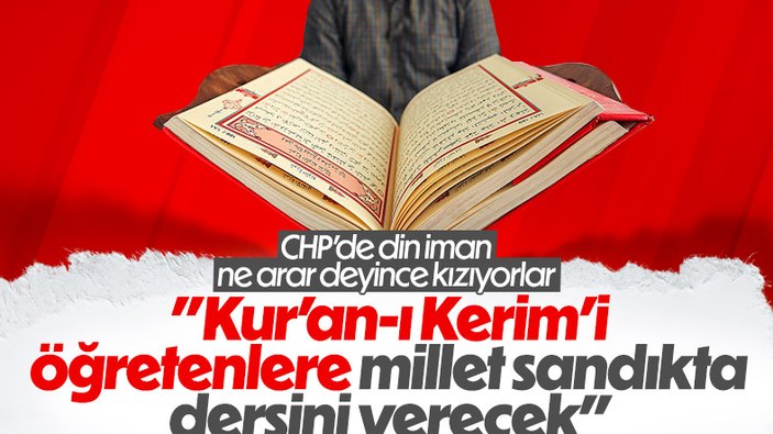 CHP'li Kani Beko'dan tepki çeken 'Kur'an kursu' sözleri