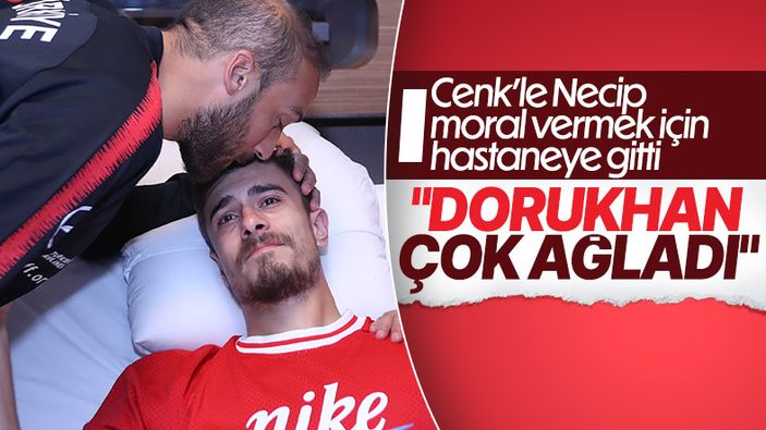 Cenk Tosun'dan Dorukhan Toköz'e ziyaret