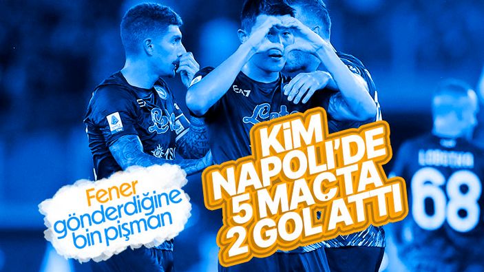 Kim Min Jae, Napoli'de ikinci golünü attı
