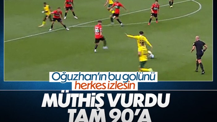 Oğuzhan Özyakup'un şık golü galibiyete yetmedi
