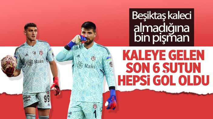 Beşiktaş kalesini gole kapatamıyor