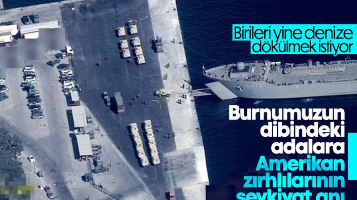 Yunanistan, gayri askeri adalara zırhlı araç gönderdi