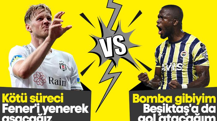 Enner Valencia ve Wout Weghorst'tan derbi sözleri