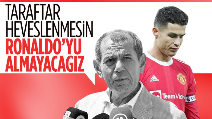 Dursun Özbek'ten Cristiano Ronaldo sorusuna cevap