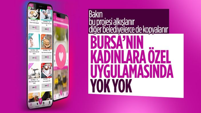 Bursa’da kadınlara özel mobil uygulama