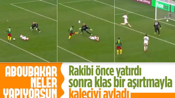 Aboubakar'dan Sırbistan'a klas aşırtma golü