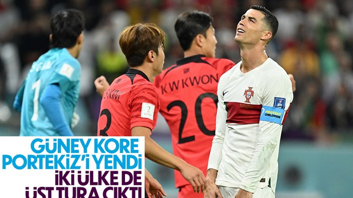 Güney Kore, Portekiz'i mağlup etti ve son 16'ya kaldı