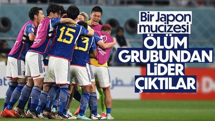 Japonya, Almanya ve İspanya'nın olduğu gruptan lider çıktı