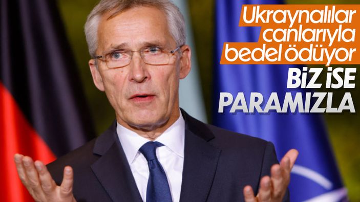 Jens Stoltenberg: Ukraynalılar canlarıyla bedel öderken biz paramızla ödüyoruz