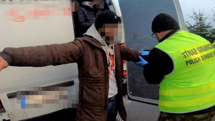 Polonya'da 23 Suriyeli kaçak göçmen yakalandı