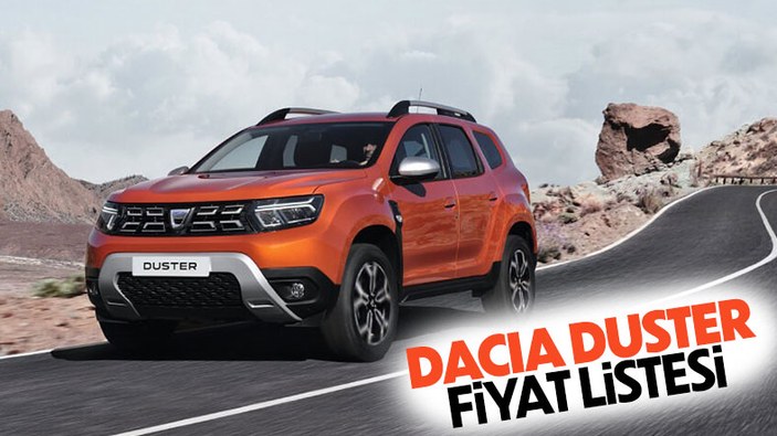 Dacia Duster fiyat listesi: Aralık 2022 güncel Duster fiyatları