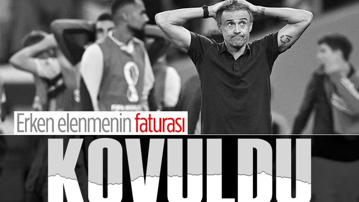 İspanya, Luis Enrique'yi gönderdi
