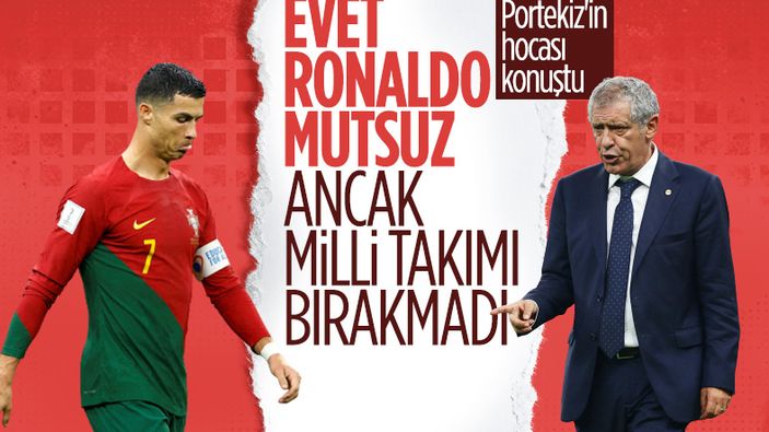 Fernando Santos'tan Cristiano Ronaldo açıklaması