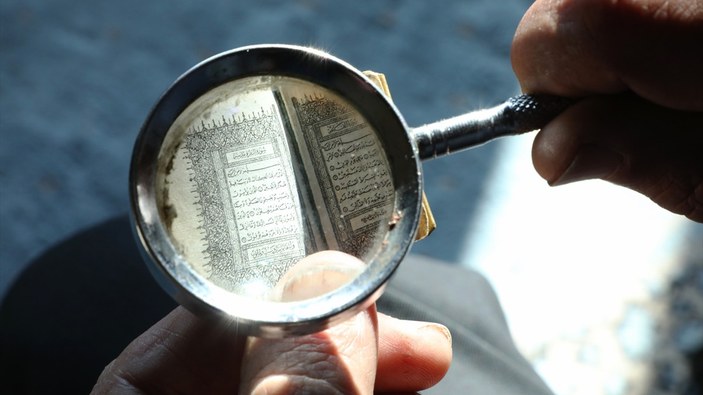 Dünyanın en küçük Kur'an-ı Kerim'i