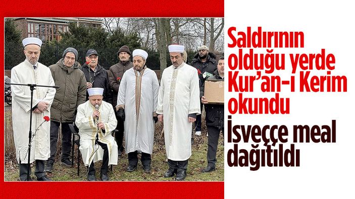 İsveç'te provokasyonun olduğu yerde Kur'an-ı Kerim okundu