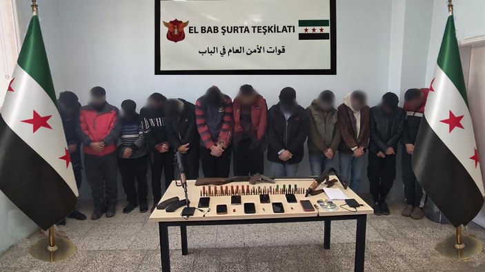 El Bab’da DEAŞ operasyonu: 16 üye yakalandı