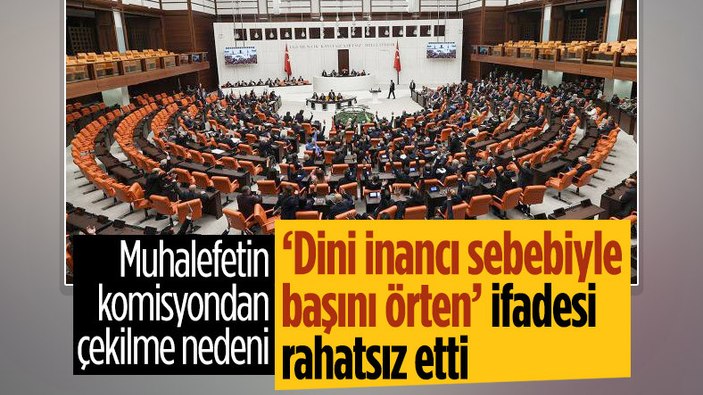 Hayati Yazıcı: Muhalefet, 'dini inancı sebebiyle başını örten' ifadesini çıkarmak istedi