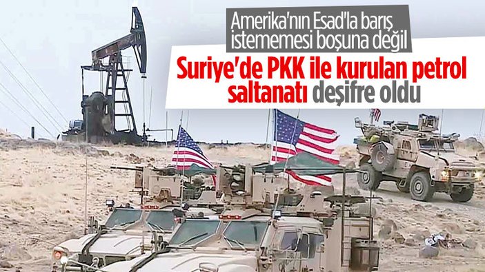 Suriye'de PKK/YPG'nin petrol şirketi yapısı deşifre edildi