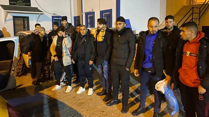Muğla'da Yunanistan'a kaçmaya hazırlanan göçmenler yakalandı