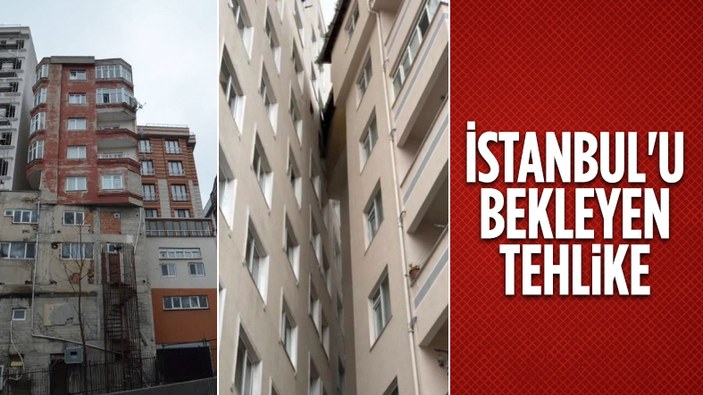 Beklenen Marmara depremi öncesi İstanbul'daki binaların hali korkutuyor