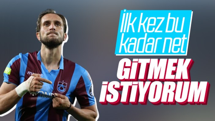 Yusuf Yazıcı, ayrılmak istediğini Trabzonspor'a bildirdi