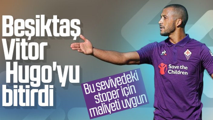 Beşiktaş, Vitor Hugo'yu kiraladı