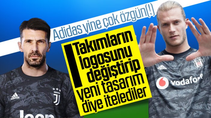 Adidas, Beşiktaş'la Juventus'a aynı formayı tasarladı