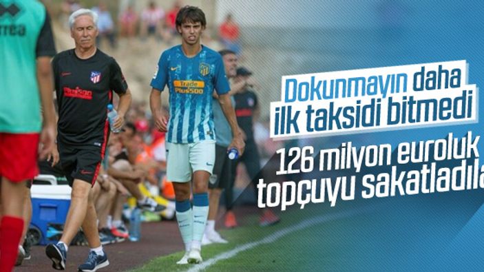 126 milyon euroluk futbolcu Felix sakatlandı