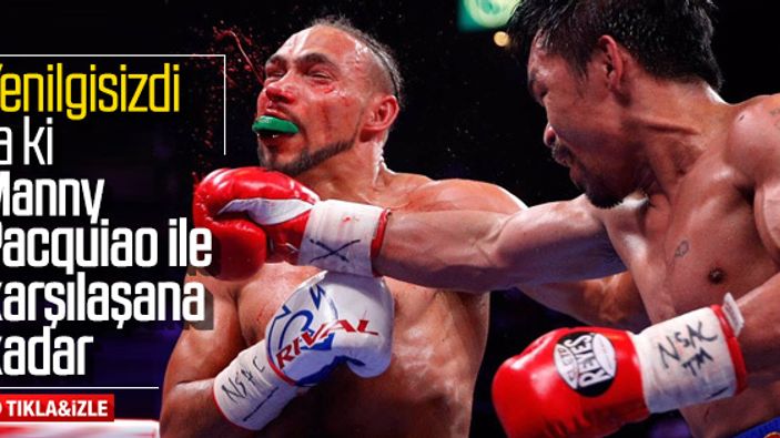 Manny Pacquiao, Thurman'a ilk yenilgisini tattırdı