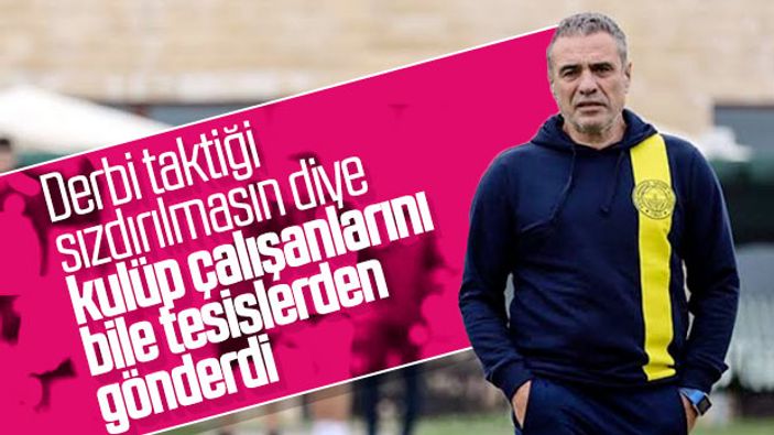 Ersun Yanal kulüp çalışanlarını idmandan uzaklaştırdı