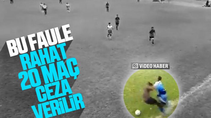 Arjantin'de insanlık dışı faul