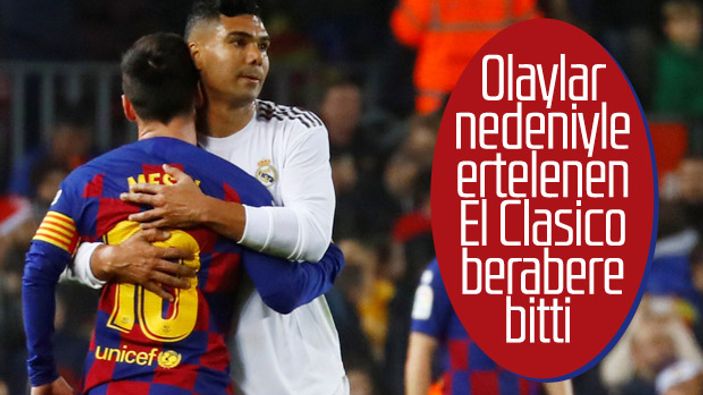 El Clasico'da 17 yıl sonra gol sesi çıkmadı