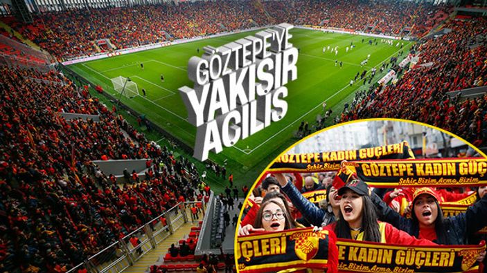 Göztepe yeni stadına kavuştu