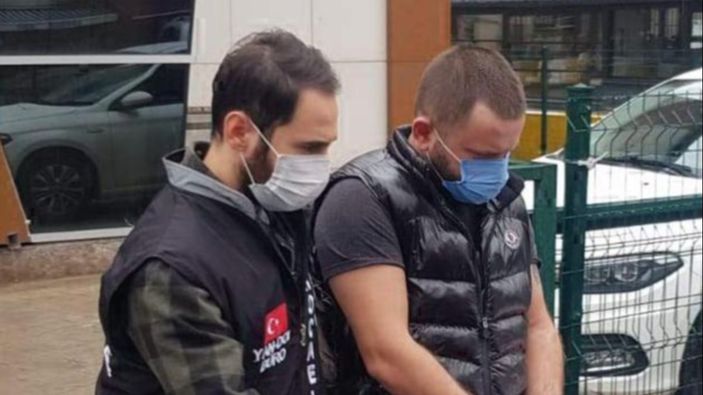 Kocaeli'de telefon dolandırıcısı, parayı çekmek için geldiği bankada yakalandı