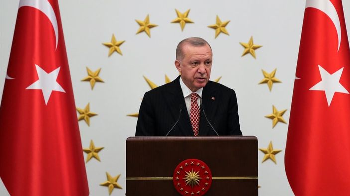 Cumhurbaşkanı Erdoğan AK Partili belediye başkanlarına hitap etti