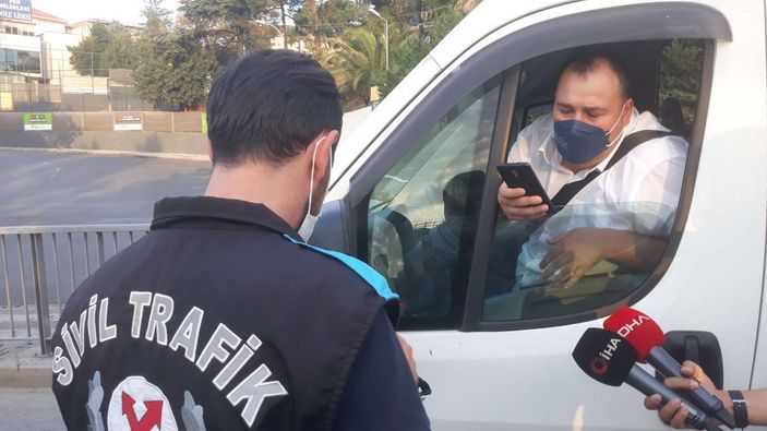 Üsküdar'da okul servisleri denetlendi