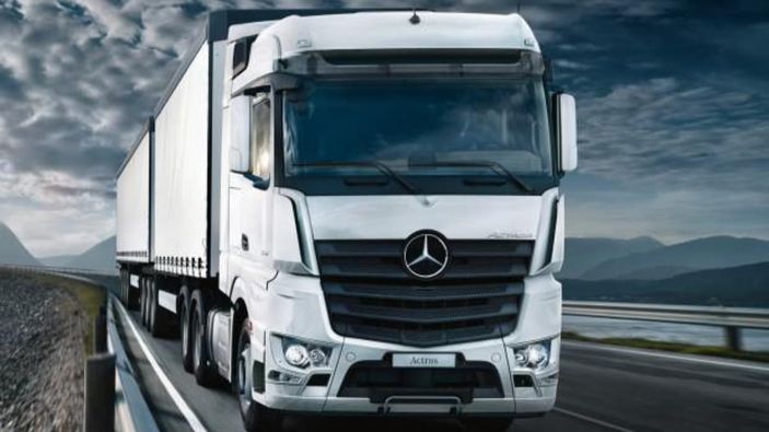 Mercedes-Benz Türk imzalı kamyonlar Avrupa'da