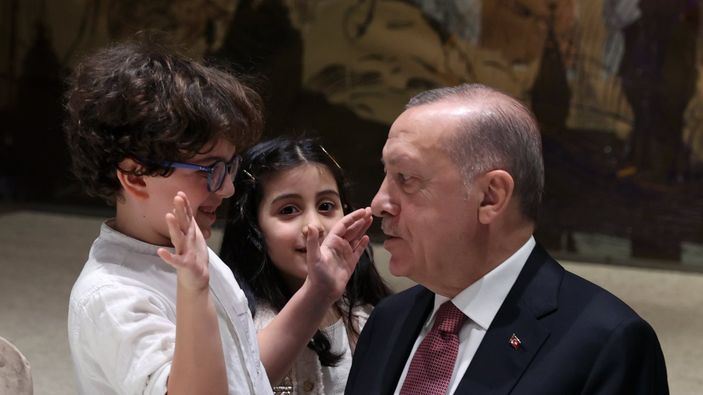 Çocuklardan Cumhurbaşkanı Erdoğan'a: Cumhur Dede