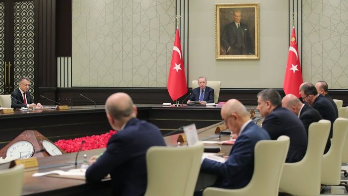 Cumhurbaşkanlığı Kabinesi toplandı