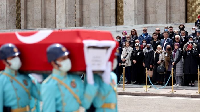 Ali Fuat Eyüboğlu için Meclis'te cenaze töreni düzenlendi