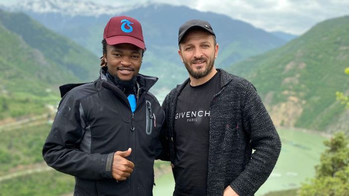 Afrikalı Adam’ın Karadeniz sevgisi