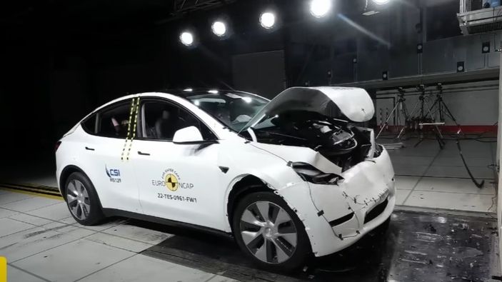 2022 Tesla Model Y, Euro NCAP'ten 5 yıldız aldı