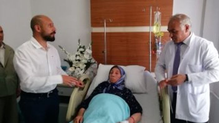 Kayseri'de 94 yaşındaki kadın kanseri yendi